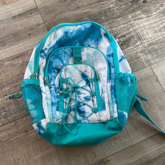 pottery barn tie dye backpack